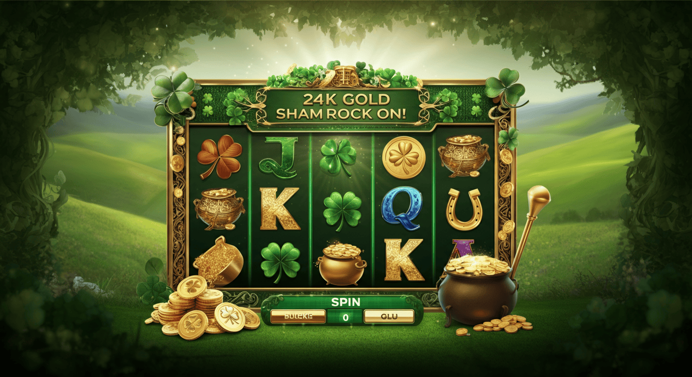 24k Gold ShamRock On!